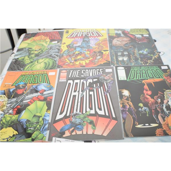 MINT 1-6 THE SAVAGE DRAGON COMIC BOOKS