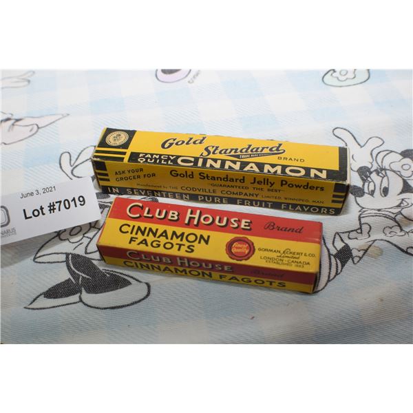 NOS ANTIQUE CINNAMON FAGOTS