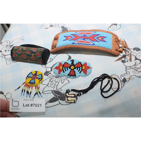 NATIVE BEADWORK LOT