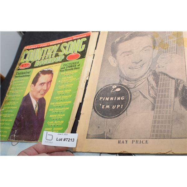 1950s COUNTRY MUSIC MAGS WITH ELVIS ADS