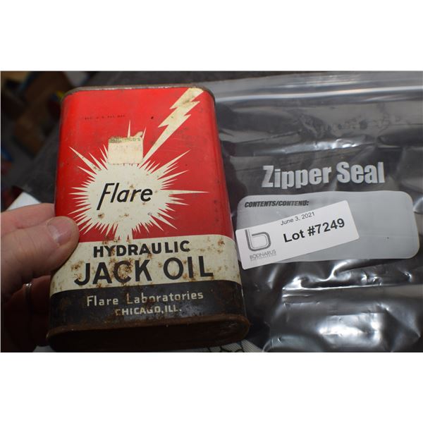 FLARE OIL TIN