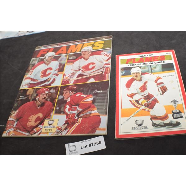 CALGARY FLAMES MEDIA GUIDE HOCKEY