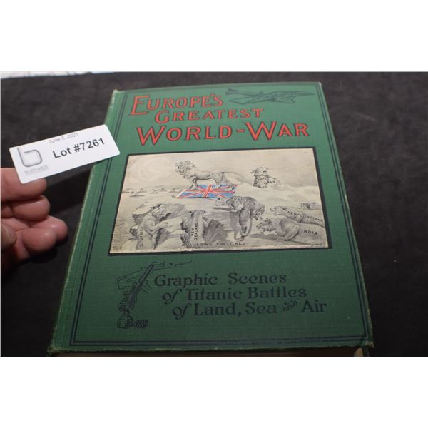 1914 WAR BOOK / EXCELLENT