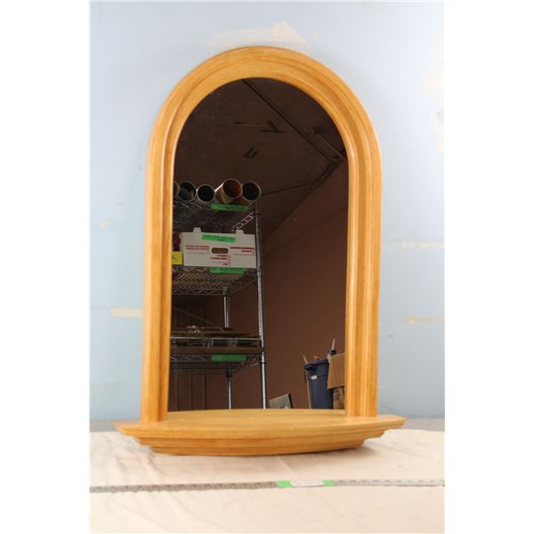 Mirror in Wooden Frame (20.5  x 33.5 )