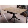 Image 1 : Vintage DNP Leaf Table (open 58" L x 36") Closed (21")