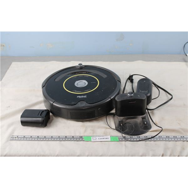 iRobot Roomba Vacuum With Charger and Battery