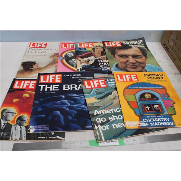 (2X THE MONEY) 1970's Life Magazines