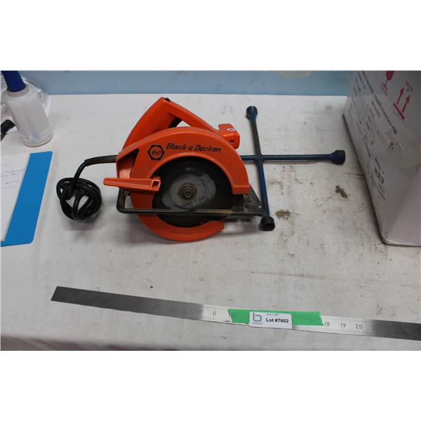 Black & Decker Circular Saw and Tire Wrench