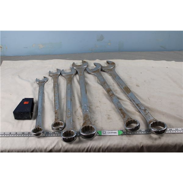 6 Pc Big Wrenches From 1 3/8" - 2"