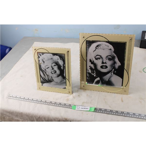 Art Deco Frames with Marilyn Monroe Pictures