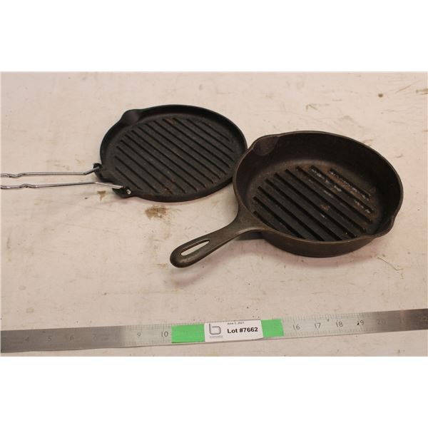 (2X THE MONEY) Cast Iron Skillets