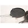 Image 3 : (2X THE MONEY) Cast Iron Skillets