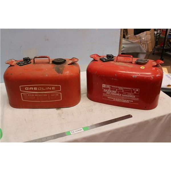 (2X THE MONEY) Boat Gas Cans (Jerry Can Metal)