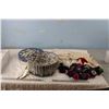 Image 1 : Hat Box with Vintage Doilies
