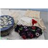 Image 4 : Hat Box with Vintage Doilies