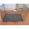 Image 1 : Black Steetwire Dog Kennel 36" Long x 22" Wide x 24" Tall