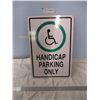 Image 1 : Handicap Parking Sign 12" x 18"