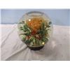 Image 2 : Glass Flower Globe Ornament