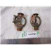 Image 2 : Pair of 1928 Brass Eaton's Store Sprinkler Heads