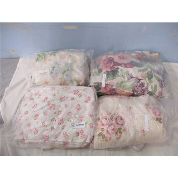 Four Sets of Queen Size Bed Sheets