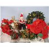 Image 1 : Large Plastic Tub of Christmas Decorations