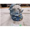 Image 2 : Glass Globe Dolphin Ornament