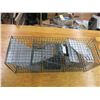 Image 2 : Wire Live Animal Trap 10" x 12" x 32"