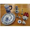 Image 2 : Blue Delft Pottery Ornaments