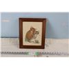 Image 1 : 1963 Big Eye Cats Signed G. Buckett Print in Frame (10 1/4" x 12 1/4")
