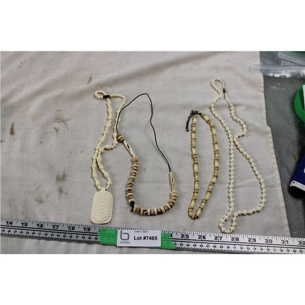 Carved Bone Jewelry