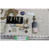 Image 4 : Gents Box and Contents Jewelry, Bottle Openers, Tokens Coins, Etc