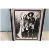 Image 2 : Picture in Frame of Sitting Bull and Buffalo Bill Cody (9.5" x 12")