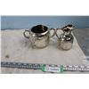 Image 1 : Vintage Martin, Hall & Co Cream and Sugar Hallmarked (Silver? Sterling?)