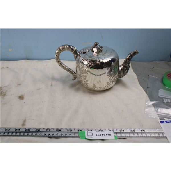 Vintage Martin, Hall & Co Teapot Hallmarked (Silver? Sterling?)