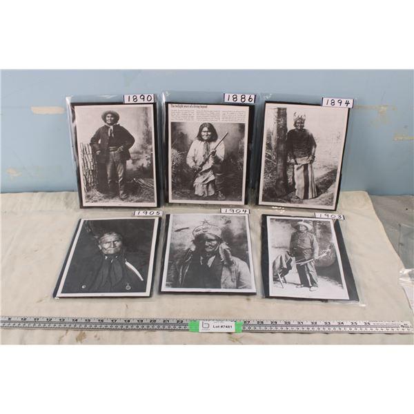 Geronimo Life Photo Prints 1886 to 1905