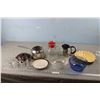 Image 1 : Pyrex and Anchor Bowls, 4 Olympic Glasses plus Kitchenware