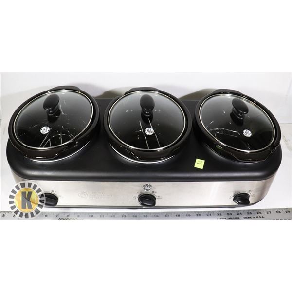 GE 3 BAY WARMING APPLIANCE