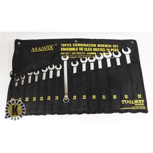 TOOL WAY INDUSTRIES METRIC WRENCH SET