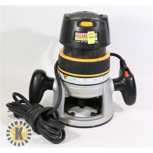 CRAFTSMAN ROUTER FORUMS