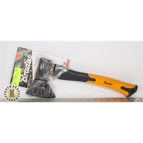 NEW FIBERGLASS HANDLED HATCHET