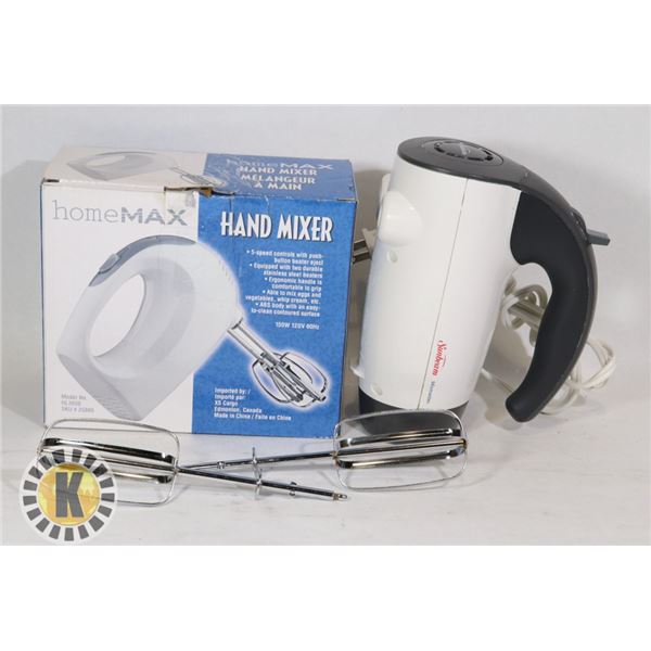 ESTATE FLAT WITH TWO HAND MIXERS