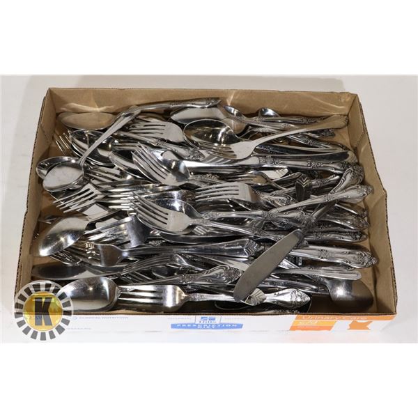 ESTATE BOX OF UTENSILS