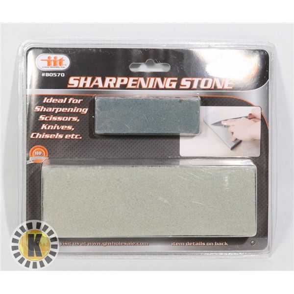 NEW 2PC SHARPENING STONE SET