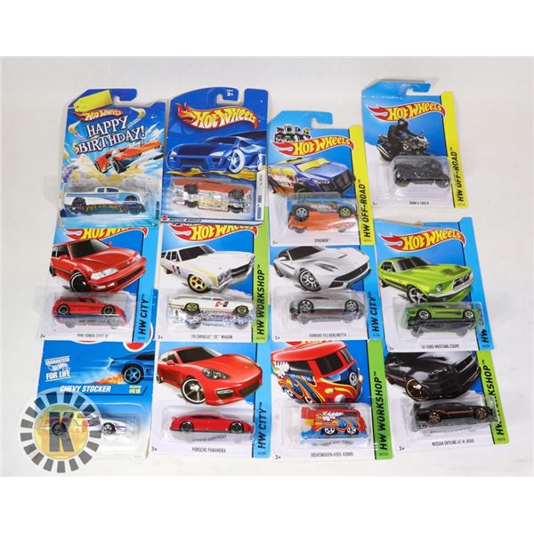 HOTWHEELS ASSORTED BAG OF 12