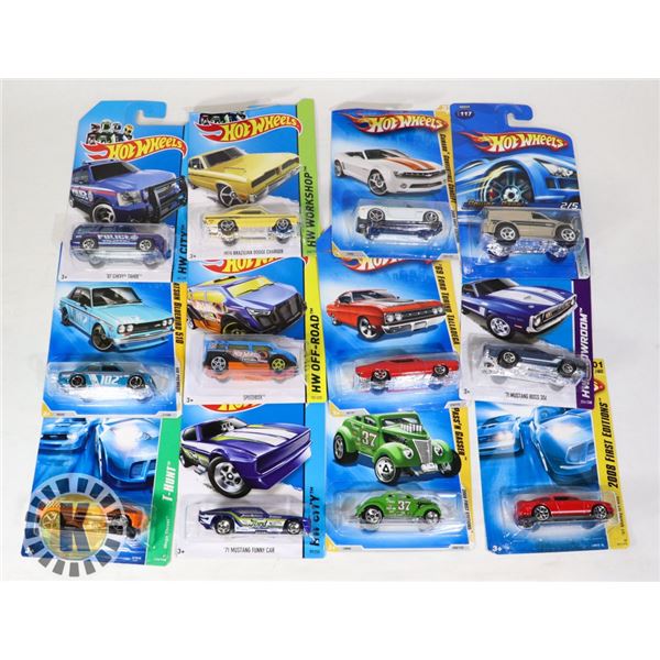 HOTWHEELS ASSORTED BAG OF 12