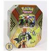 Image 1 : POKEMON TIN x2 BOOSTERS, FULL ART PROMO CARD, NEW