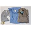 Image 1 : DRESS MENS SHIRTS LARGE 3 IN A BAG ASSORTED XL