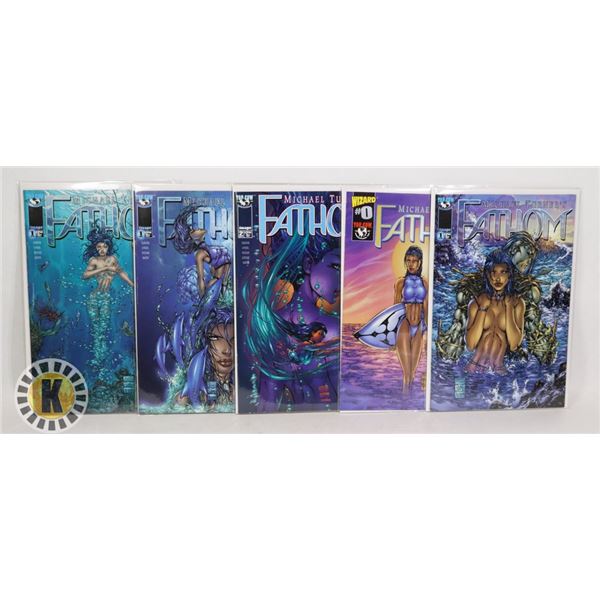 5 IMAGE COMICS MICHAEL TURNERS FATHOM