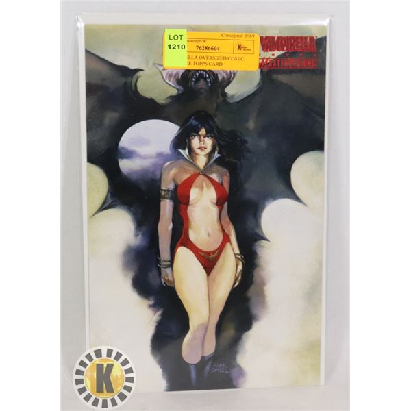 VAMPIRELLA OVERSIZED/COMIC BOOK SIZE TOPPS CARD