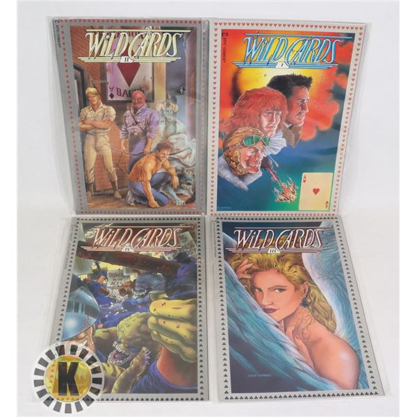 EPIC COMICS WILDCARDS #1-4